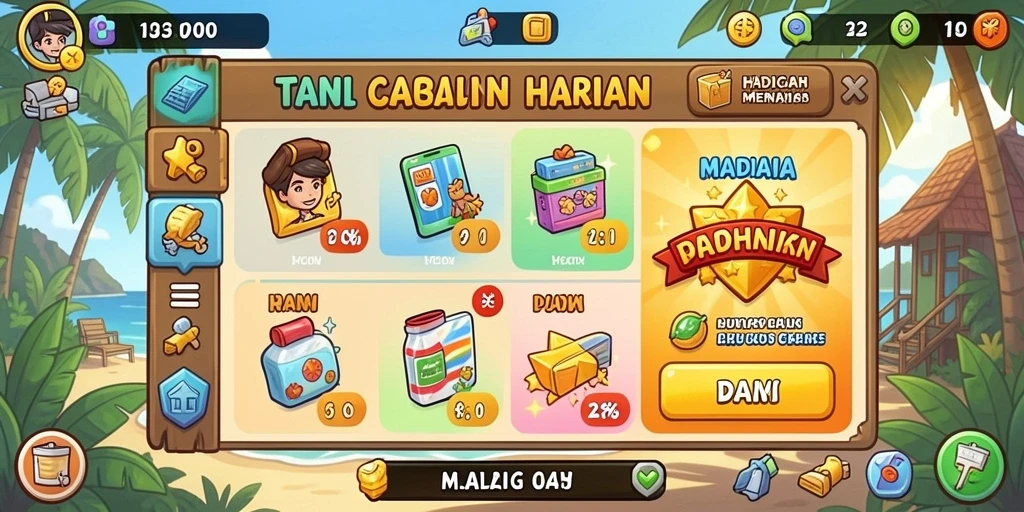 Misi tantangan yang menguji keterampilan dan strategi.