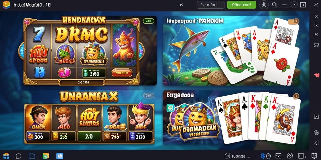 Tangkapan layar menunjukkan menu upgrade karakter yang menarik.