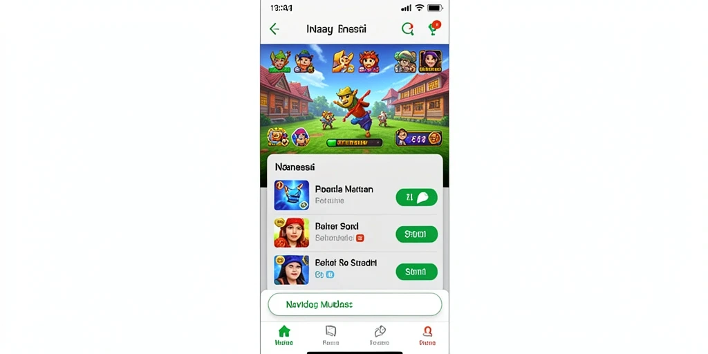 Screenshot karakter menarik dalam FOKUS777.