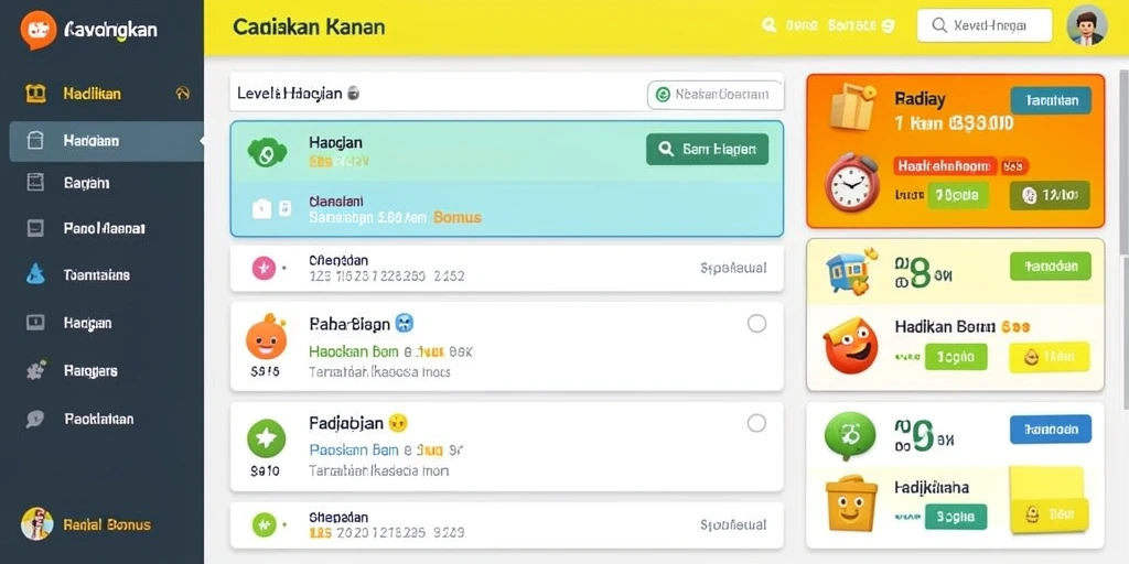 Misi harian di IW777 yang memberikan hadiah menarik.